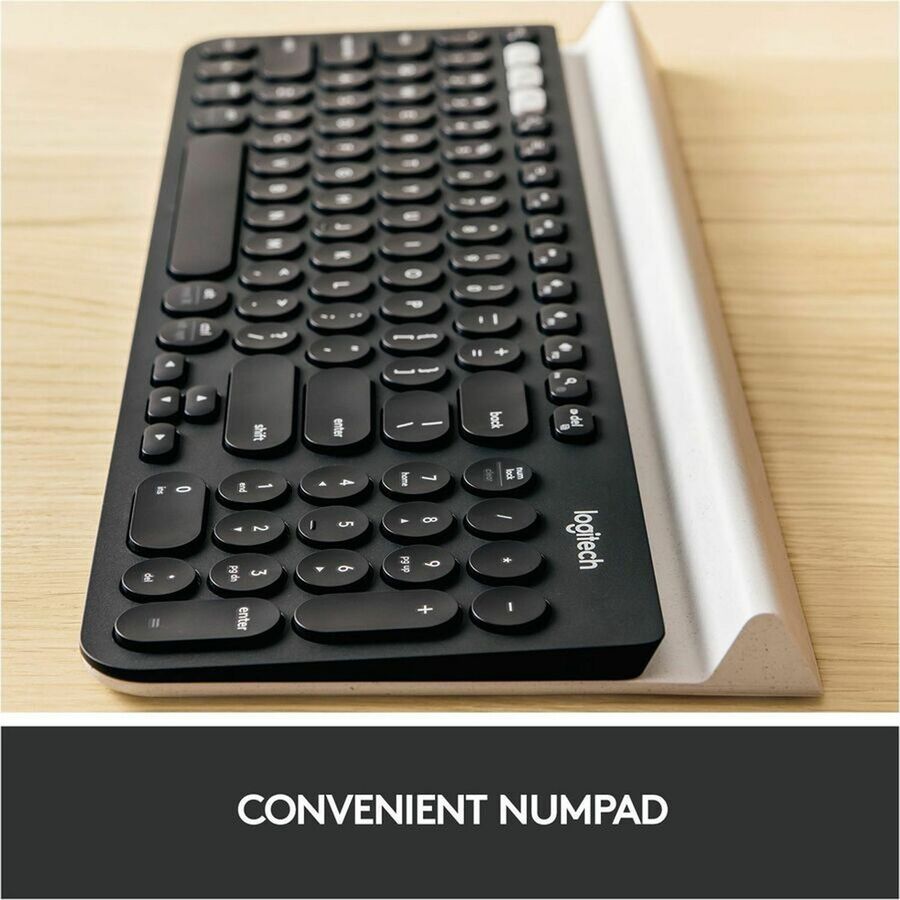 Logitech K780 Multi-Device Wireless Keyboard – Bluetooth & USB, White