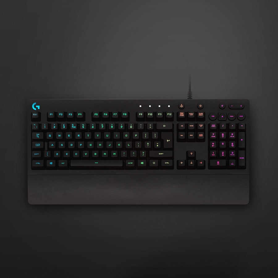 Logitech G213 Prodigy RGB Gaming Keyboard with Mech-Dome Keys and Customizable Lighting