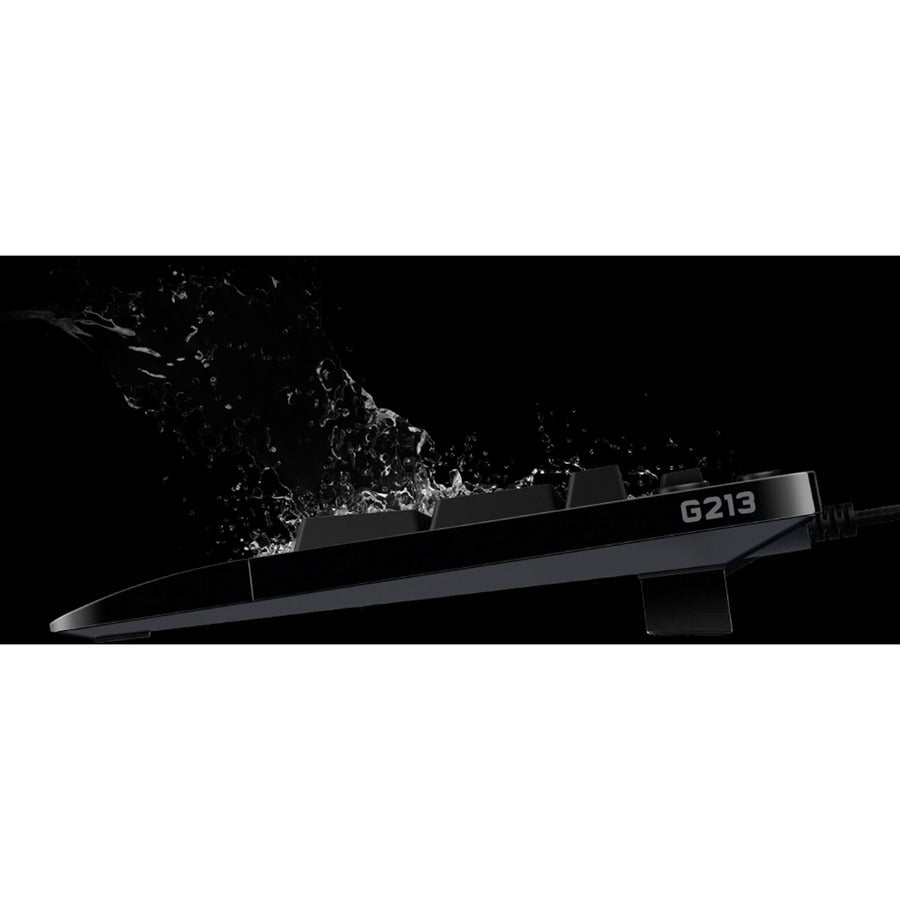 Logitech G213 Prodigy RGB Gaming Keyboard with Mech-Dome Keys and Customizable Lighting