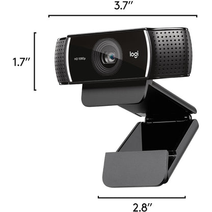 Logitech C922 Pro Stream Webcam with 1080p HD, 60 fps, and Dual Microphones