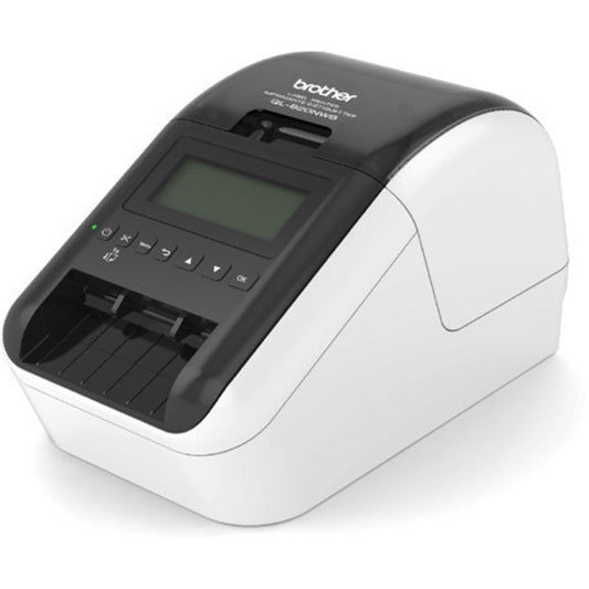 Brother QL-820NWB Network Label Printer - Portable High-Speed Thermal Printing for Office and Packaging