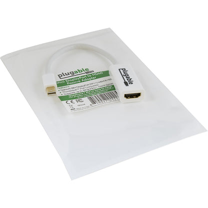Plugable Mini DisplayPort (Thunderbolt 2) to HDMI Passive Adapter (MDPM-HDMIF)