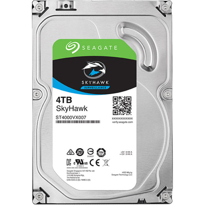 Seagate SkyHawk ST4000VX007 4TB Internal SATA Hard Drive for Surveillance Systems
