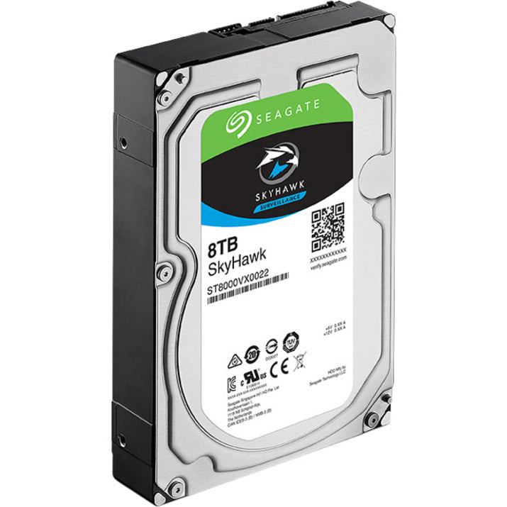 Seagate SkyHawk ST8000VX0022 8TB Internal SATA Hard Drive for Surveillance Systems