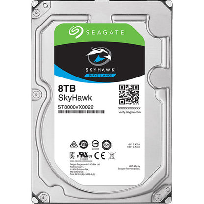 Seagate SkyHawk ST8000VX0022 8TB Internal SATA Hard Drive for Surveillance Systems