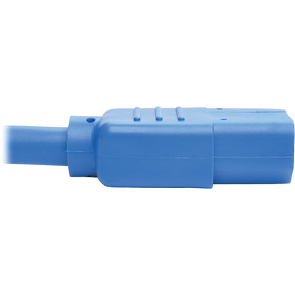 Eaton Tripp Lite Series Heavy-Duty PDU Power Cord, C13 to C14 - 15A, 250V, 3 ft, Blue