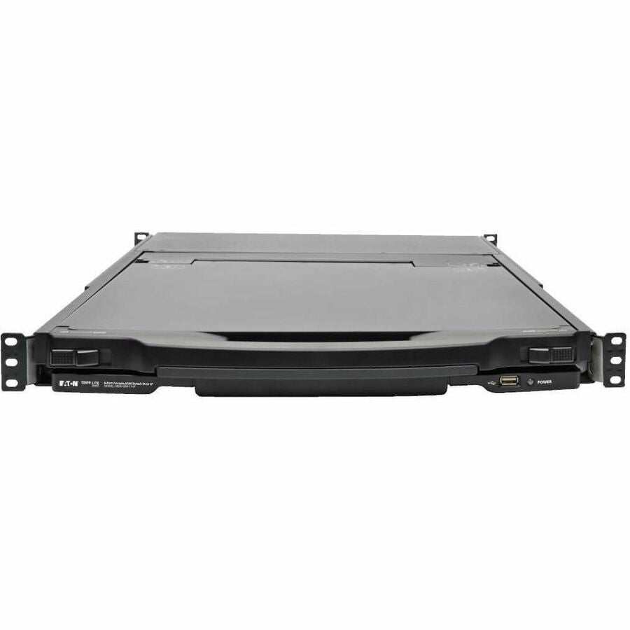 Eaton Corporation Tripp Lite B030-008-17-IP NetDirector 8-Port 1U Rack-Mount HDMI KVM Console with 17-Inch LCD and IP Remote Access