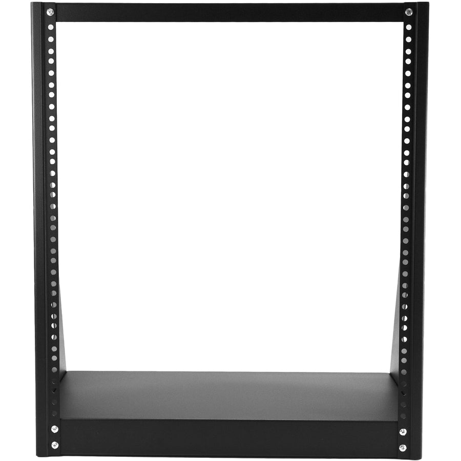 StarTech.com 2-Post 12U Heavy Duty Open Frame Server Rack - Compact 19-inch Network Equipment Mount for IT Professionals