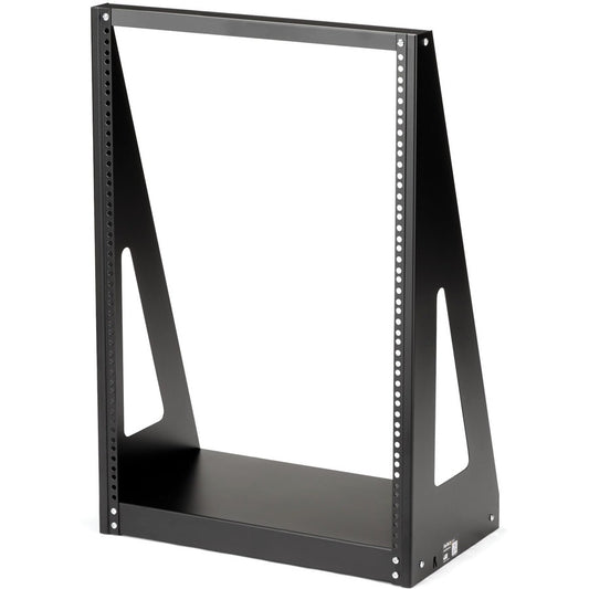StarTech.com 2-Post 16U Heavy-Duty Desktop Server Rack for IT Equipment - TAA Compliant
