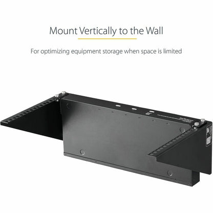 StarTech.com 6U Vertical Wall-Mount Server Rack with Solid Steel Construction