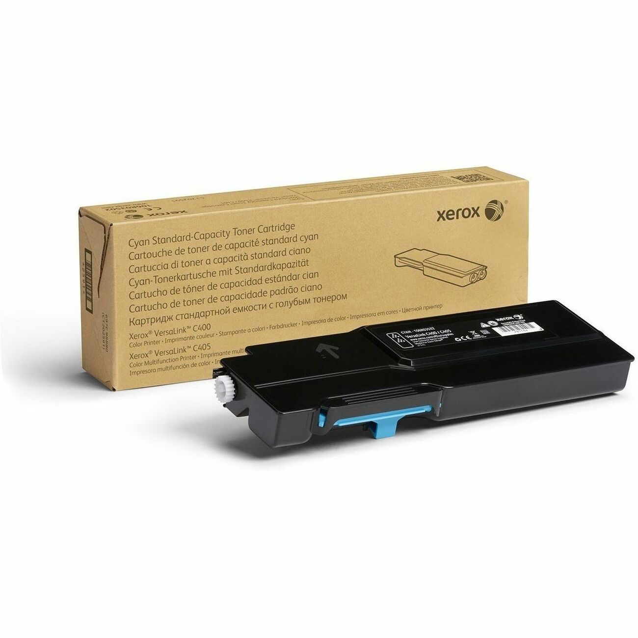 Xerox VersaLink C400 & C405 Cyan Toner Cartridge 106R03502 – Genuine Xerox Supplies for Reliable, High-Quality Printing