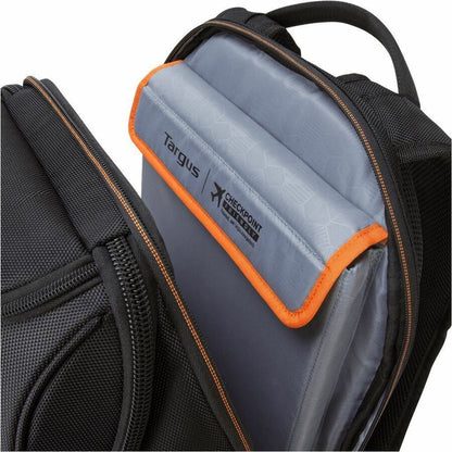 Targus CitySmart TSB895 15.6-Inch EVA Pro Backpack with Checkpoint-Friendly Design in Gray