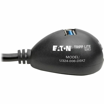 Eaton Corporation Tripp Lite Series 2-Port USB 3.0 SuperSpeed Desktop Extension Cable - 6 Feet