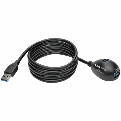 Eaton Corporation Tripp Lite Series 2-Port USB 3.0 SuperSpeed Desktop Extension Cable - 6 Feet