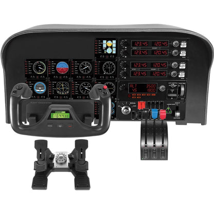 Logitech G Flight Rudder Pedals with Toe Brake - Professional Flight Simulation Control