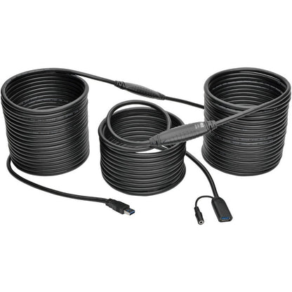 Eaton Tripp Lite Series USB 3.0 SuperSpeed Active Extension Repeater Cable (USB-A Male to Female), 65 ft.