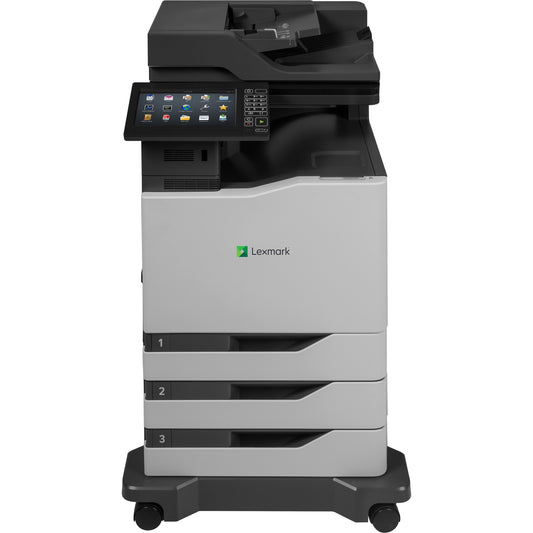 Lexmark CX825dte Laser Multifunction Printer - Color, Fast Speed, High-Volume Capacity