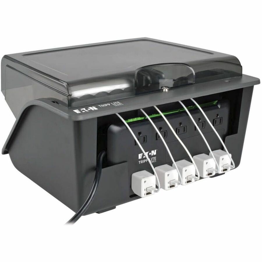 Eaton Tripp Lite Series 10-Device Desktop AC Charging Station with Surge Protector – CSD1006AC