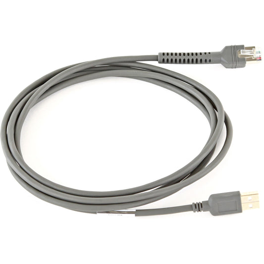 Zebra Technologies Corporation CBA-U21-S07ZBR Shielded USB Data Transfer Cable - 7 ft for Zebra Barcode Scanners