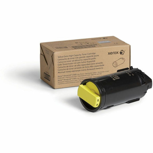 Xerox Genuine VersaLink C500/C505 Yellow Extra High Capacity Toner Cartridge 106R03868
