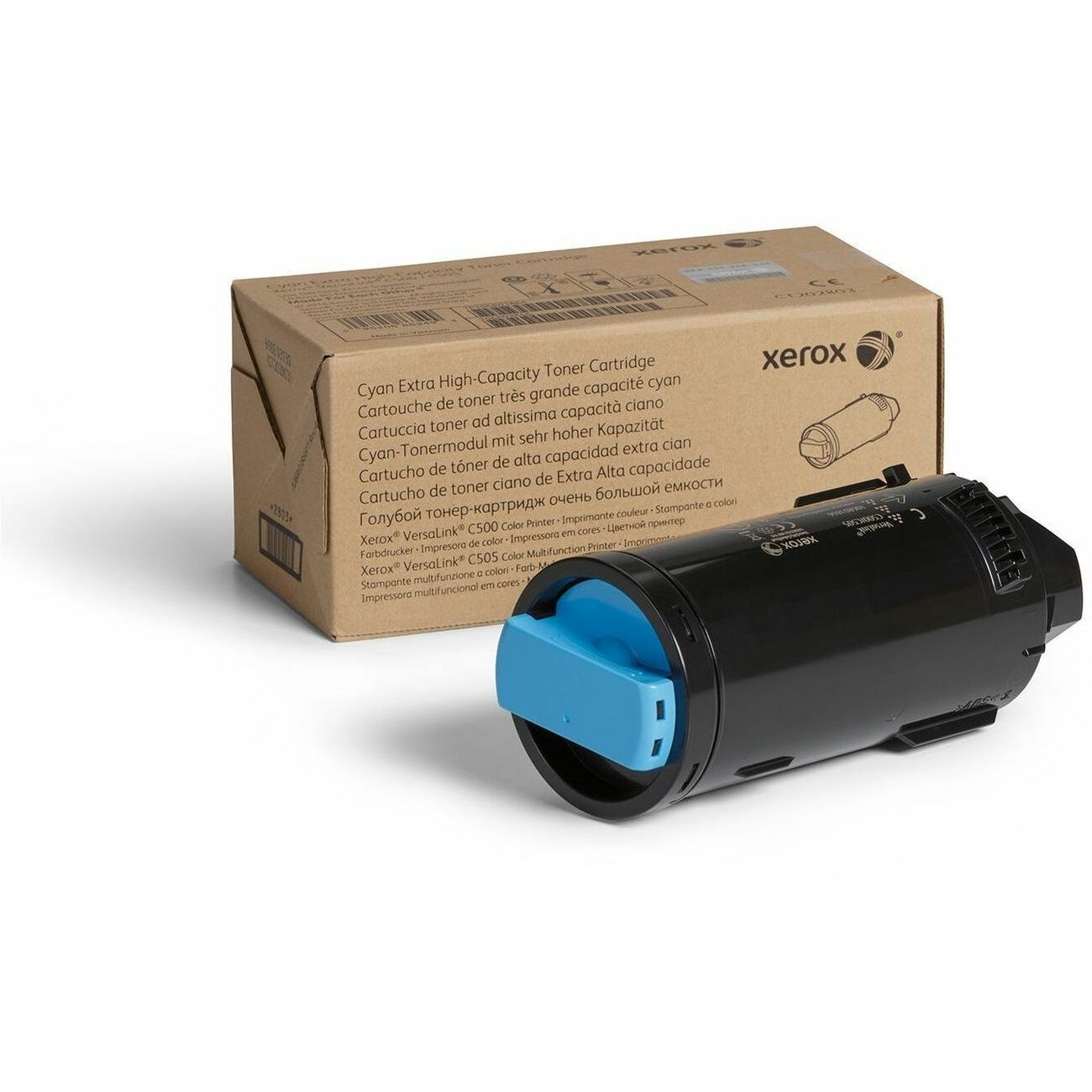 Xerox Genuine VersaLink C500/C505 Cyan Extra High Capacity Toner Cartridge (9,000 Pages) - Part 106R03866