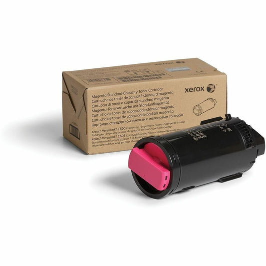 Xerox Genuine VersaLink C600/C605 Magenta Toner Cartridge - 6000 Pages Yield (Part 106R03897)