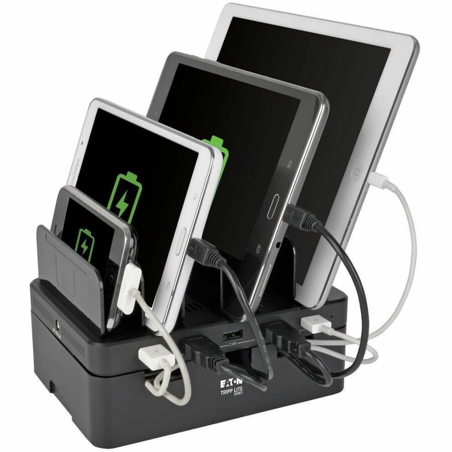 Eaton Tripp Lite Series 5-Port USB Charging Station with Storage U280-005-ST