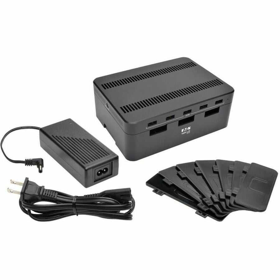 Eaton Tripp Lite Series 5-Port USB Charging Station with Storage U280-005-ST