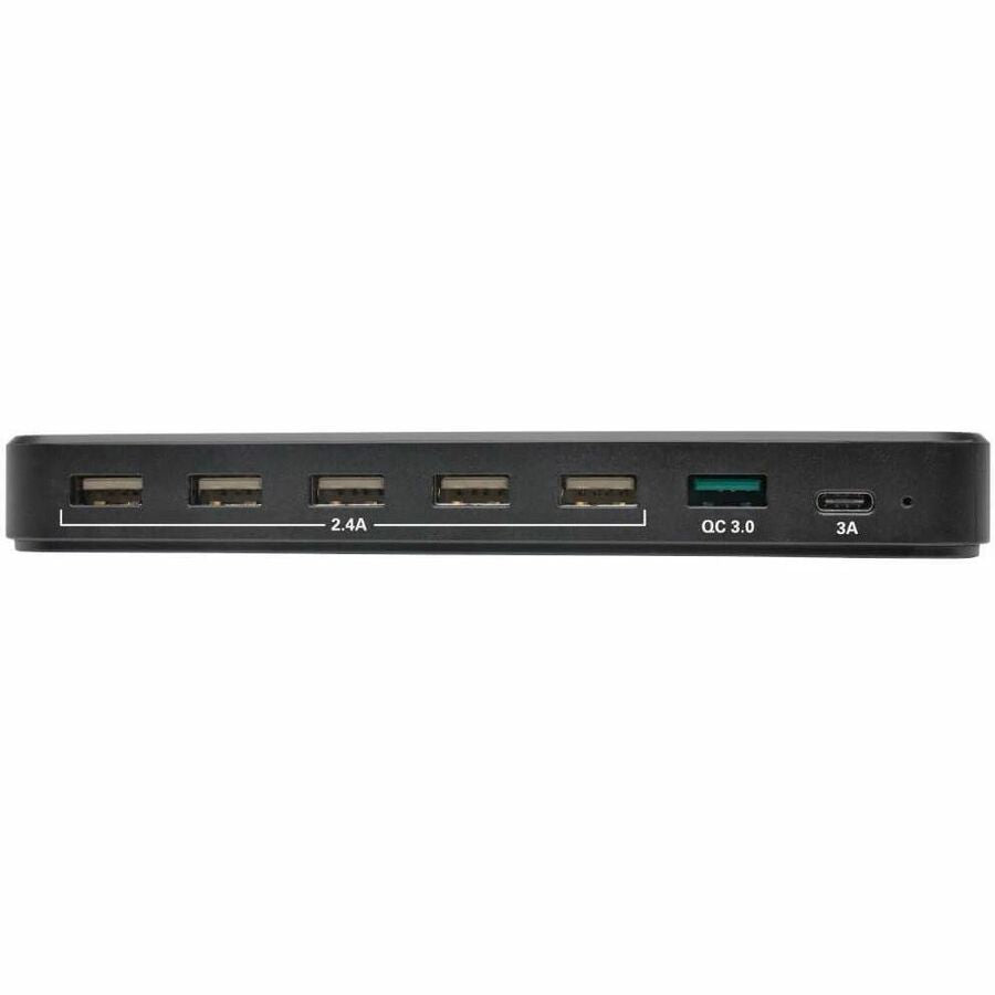 Eaton Tripp Lite Series 7-Port USB Charging Station with Quick Charge 3.0 and USB-C Port