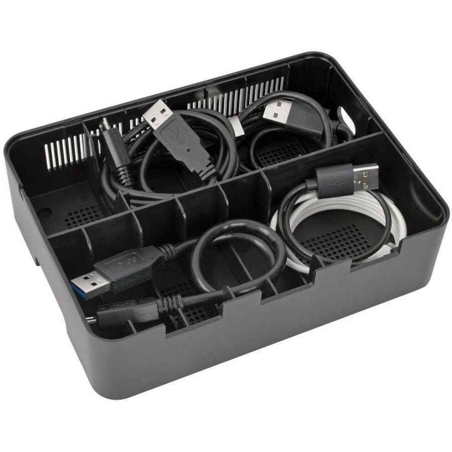 Eaton Tripp Lite Series 7-Port USB Charging Station with Quick Charge 3.0 and USB-C Port