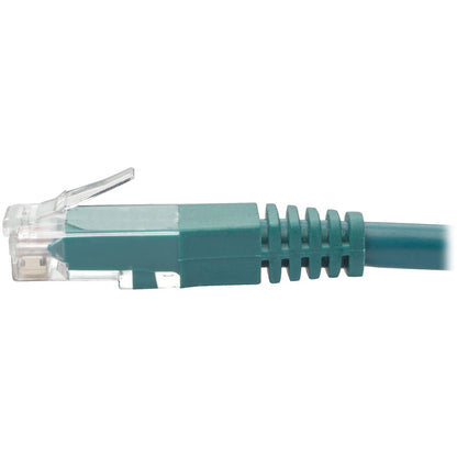 Eaton Tripp Lite Series Cat6 Gigabit Ethernet Patch Cable, 25 ft, Green, RJ45 Male-Male
