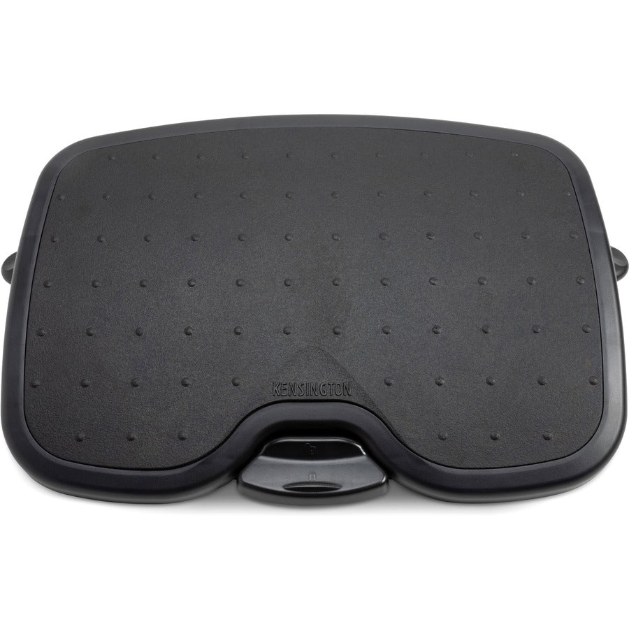 Kensington Solemate Plus Foot Rest - Black for Ergonomic Comfort and Adjustable Support
