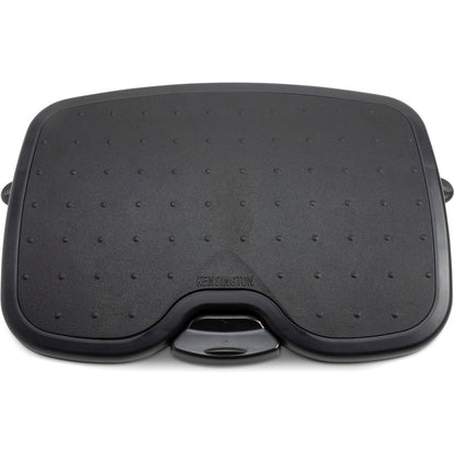 Kensington Solemate Plus Foot Rest - Black for Ergonomic Comfort and Adjustable Support