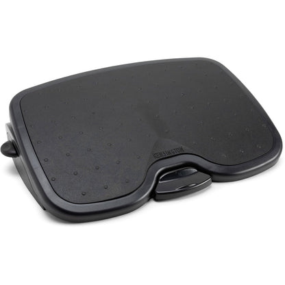 Kensington Solemate Plus Foot Rest - Black for Ergonomic Comfort and Adjustable Support