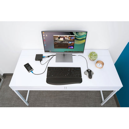 Kensington ErgoSoft Wrist Rest for Slim Keyboards – Ergonomist Approved, Ultra-Soft Gel Cushion, Non-Slip Support