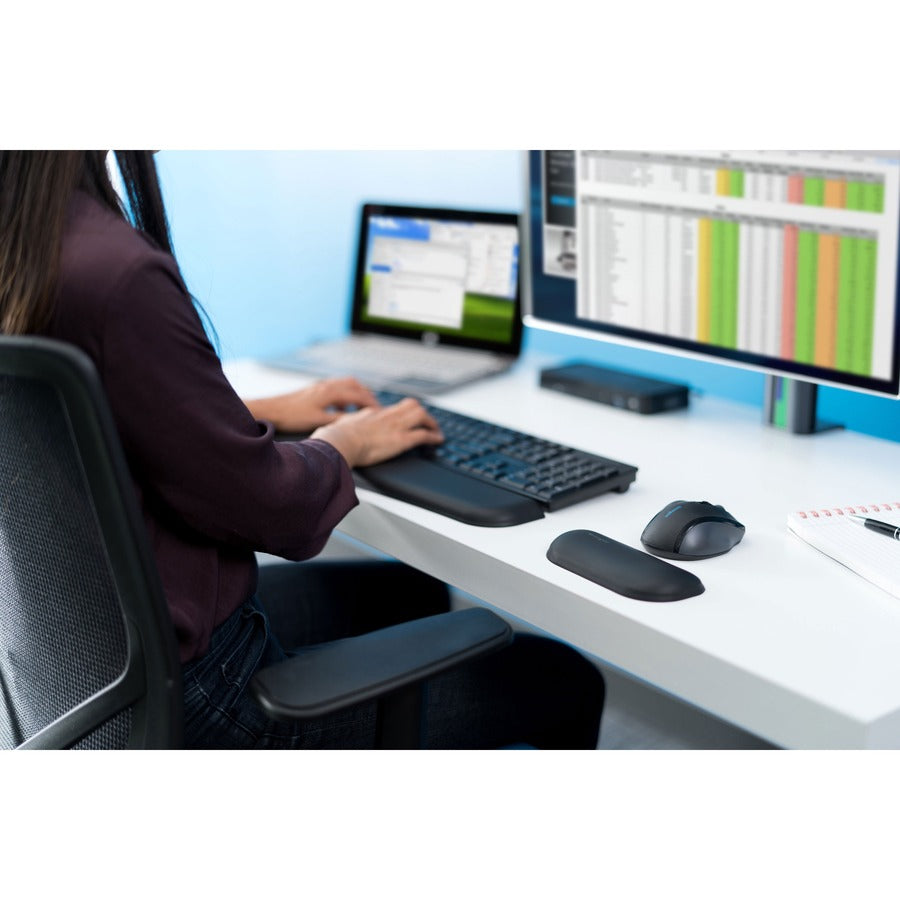 Kensington ErgoSoft Wrist Rest for Standard Mouse - Gel-Cushioned, Ergonomist Approved, Non-Slip Design