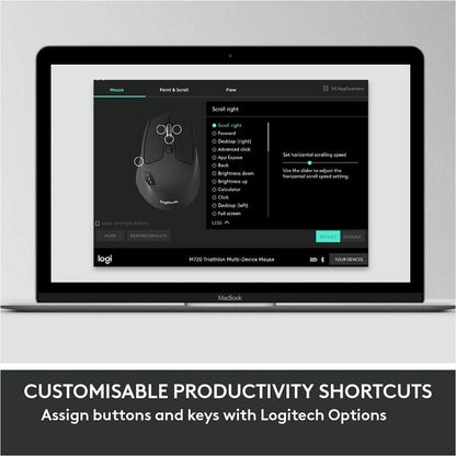 Logitech MK850 Performance Wireless Keyboard and Mouse Combo – Multi-Device & Multi-OS Support