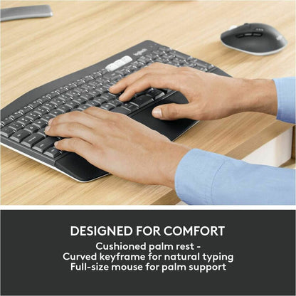Logitech MK850 Performance Wireless Keyboard and Mouse Combo – Multi-Device & Multi-OS Support