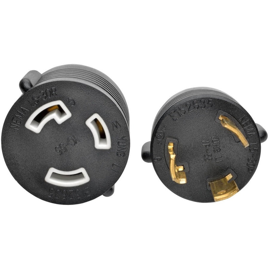 Eaton Tripp Lite Series Power Extension Cord P046-010-LL-30A - Heavy-Duty 10 ft. NEMA L5-30P to NEMA L5-30R, 30A, 125V, Black
