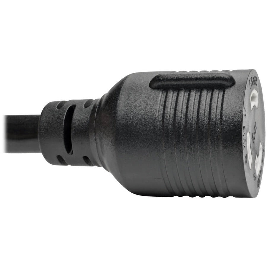 Eaton Tripp Lite Series Power Extension Cord P046-010-LL-30A - Heavy-Duty 10 ft. NEMA L5-30P to NEMA L5-30R, 30A, 125V, Black
