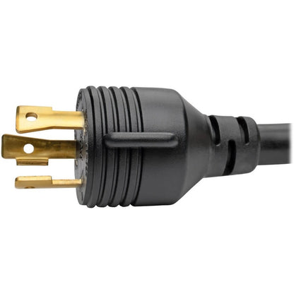 Eaton Tripp Lite Series Power Extension Cord P046-015-LL-30A, 15 ft., 30A, 125V, NEMA L5-30P to NEMA L5-30R, Heavy-Duty Black Cord with Locking Connectors