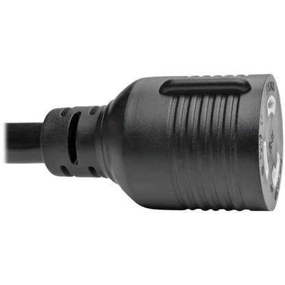 Eaton Tripp Lite Series Power Extension Cord P046-015-LL-30A, 15 ft., 30A, 125V, NEMA L5-30P to NEMA L5-30R, Heavy-Duty Black Cord with Locking Connectors