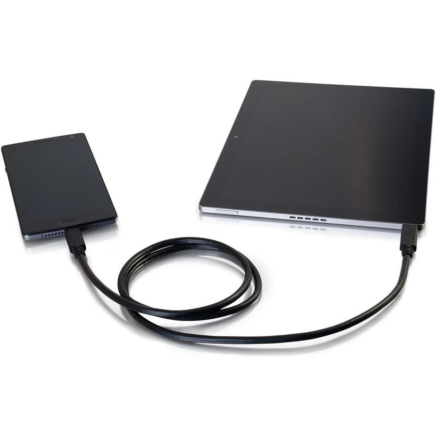 C2G 3ft USB C Cable - USB 3.2 Gen 2 - 10Gbps Data Transfer & 100W Power Delivery