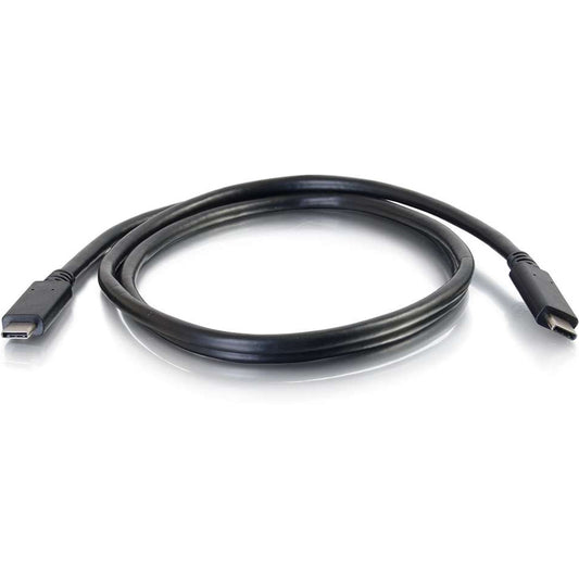 C2G 3ft USB C Cable - USB 3.2 Gen 2 - 10Gbps Data Transfer & 100W Power Delivery