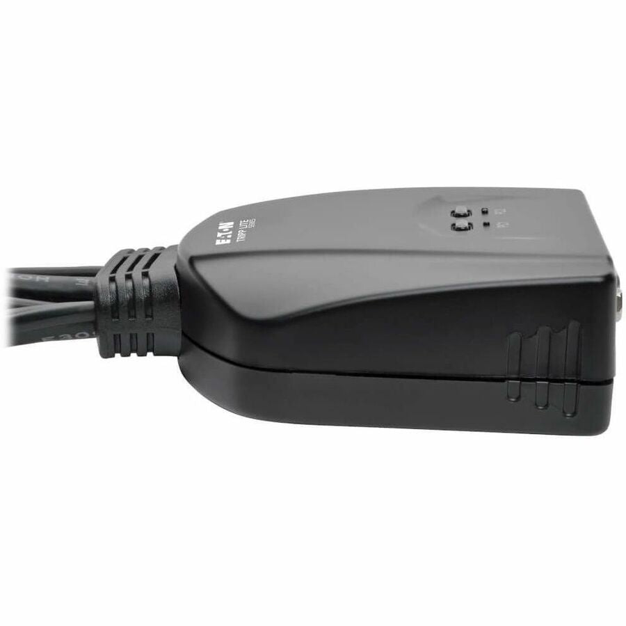 Eaton Corporation B032-VU2 2-Port USB/VGA Cable KVM Switch for Dual Computer Control