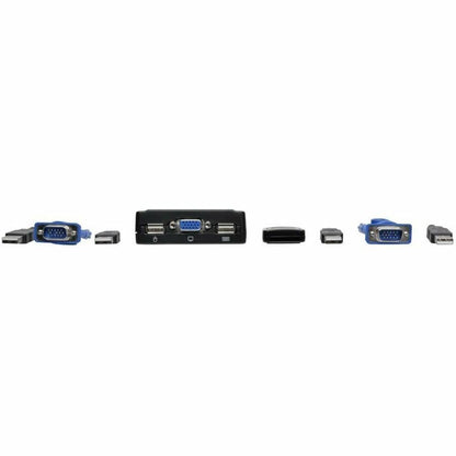 Eaton Corporation B032-VU2 2-Port USB/VGA Cable KVM Switch for Dual Computer Control
