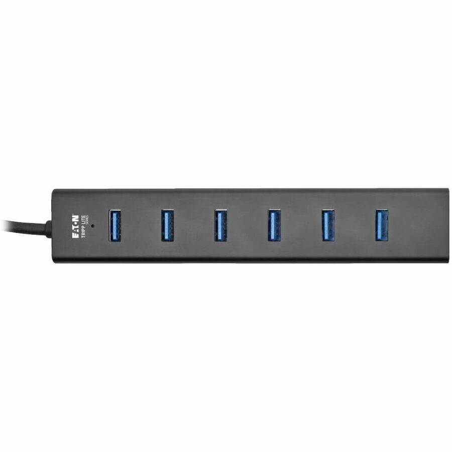 Eaton Tripp Lite Series 7-Port Portable USB 3.0 SuperSpeed Mini Hub, Aluminum
