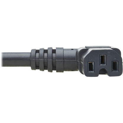 Eaton Tripp Lite Series Power Cord P019-008-C15RA – Heavy-Duty 8 ft. NEMA 5-15P to C15 Connector for UPS and Network Hardware