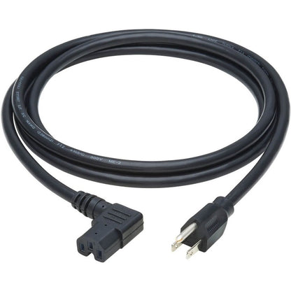 Eaton Tripp Lite Series Power Cord P019-008-C15RA – Heavy-Duty 8 ft. NEMA 5-15P to C15 Connector for UPS and Network Hardware