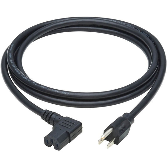 Eaton Tripp Lite Series Power Cord P019-008-C15RA – Heavy-Duty 8 ft. NEMA 5-15P to C15 Connector for UPS and Network Hardware